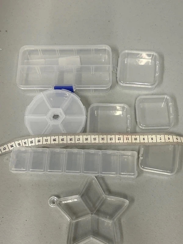 Lote de 8 caixas transparentes – photo 5